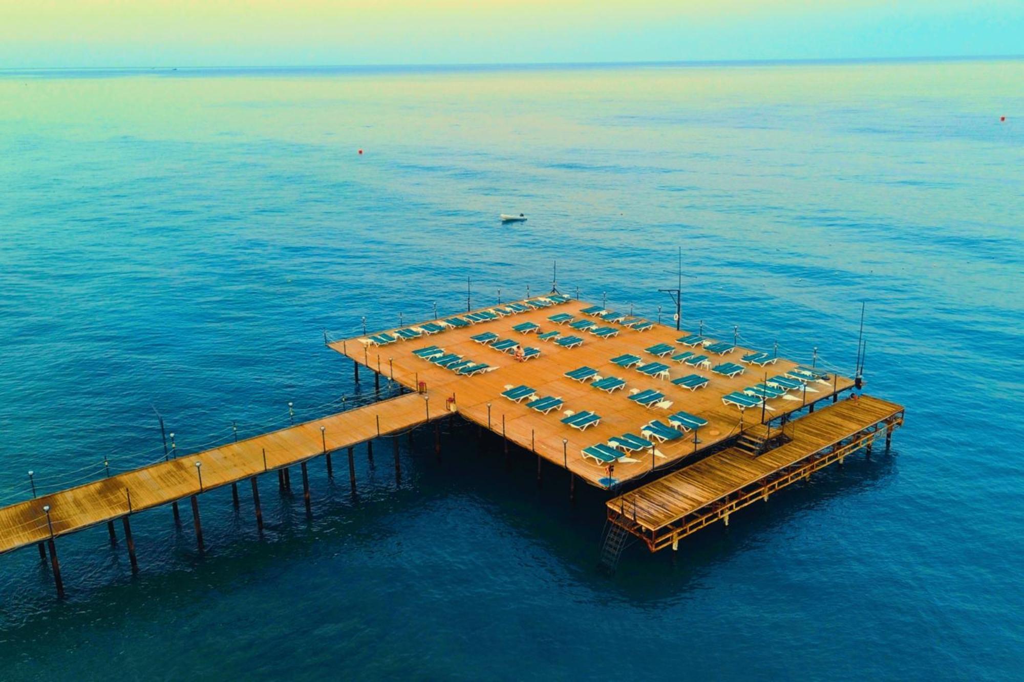 Senza Grand Santana Hotel Mahmutlar Kültér fotó