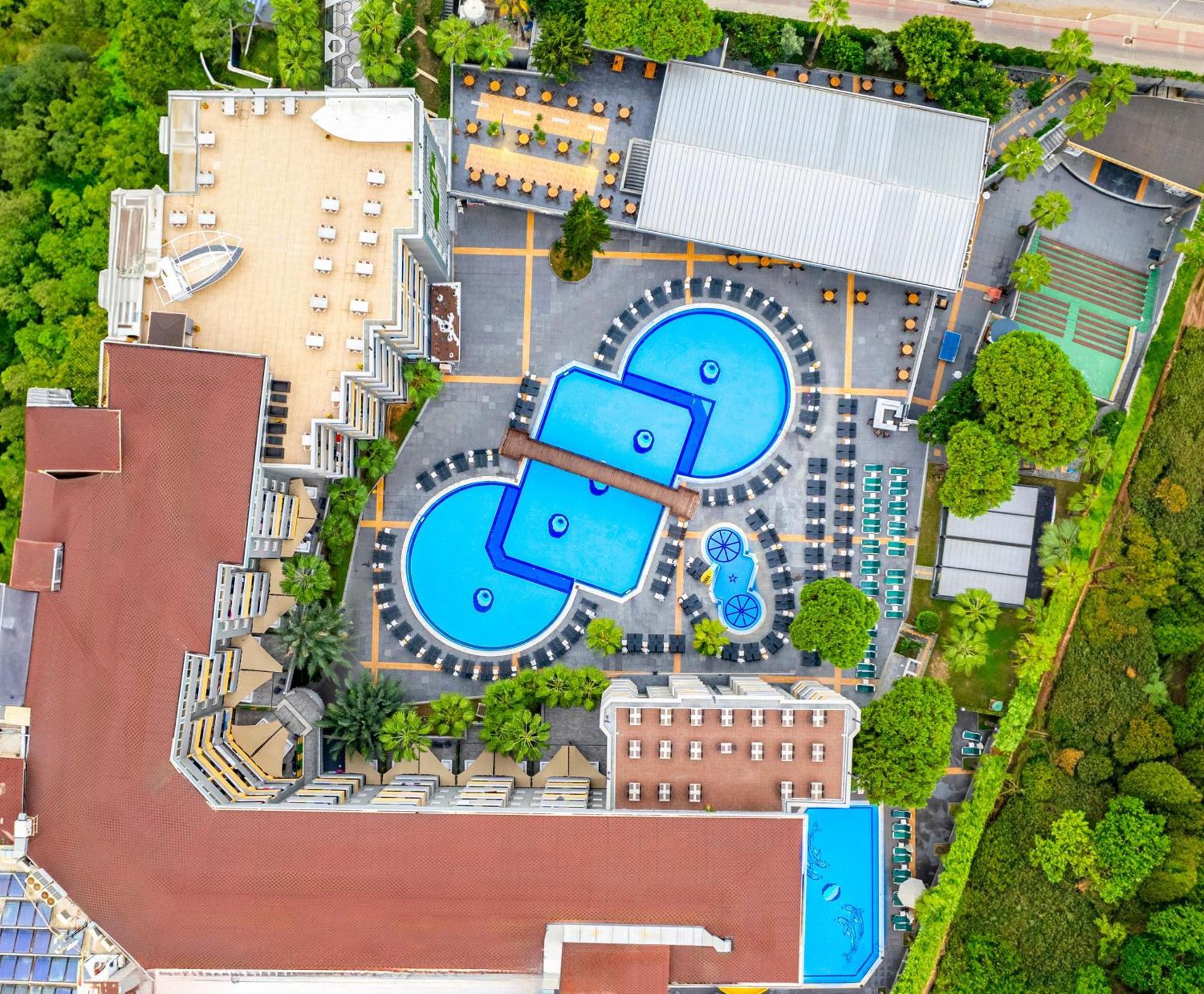 Senza Grand Santana Hotel Mahmutlar Kültér fotó